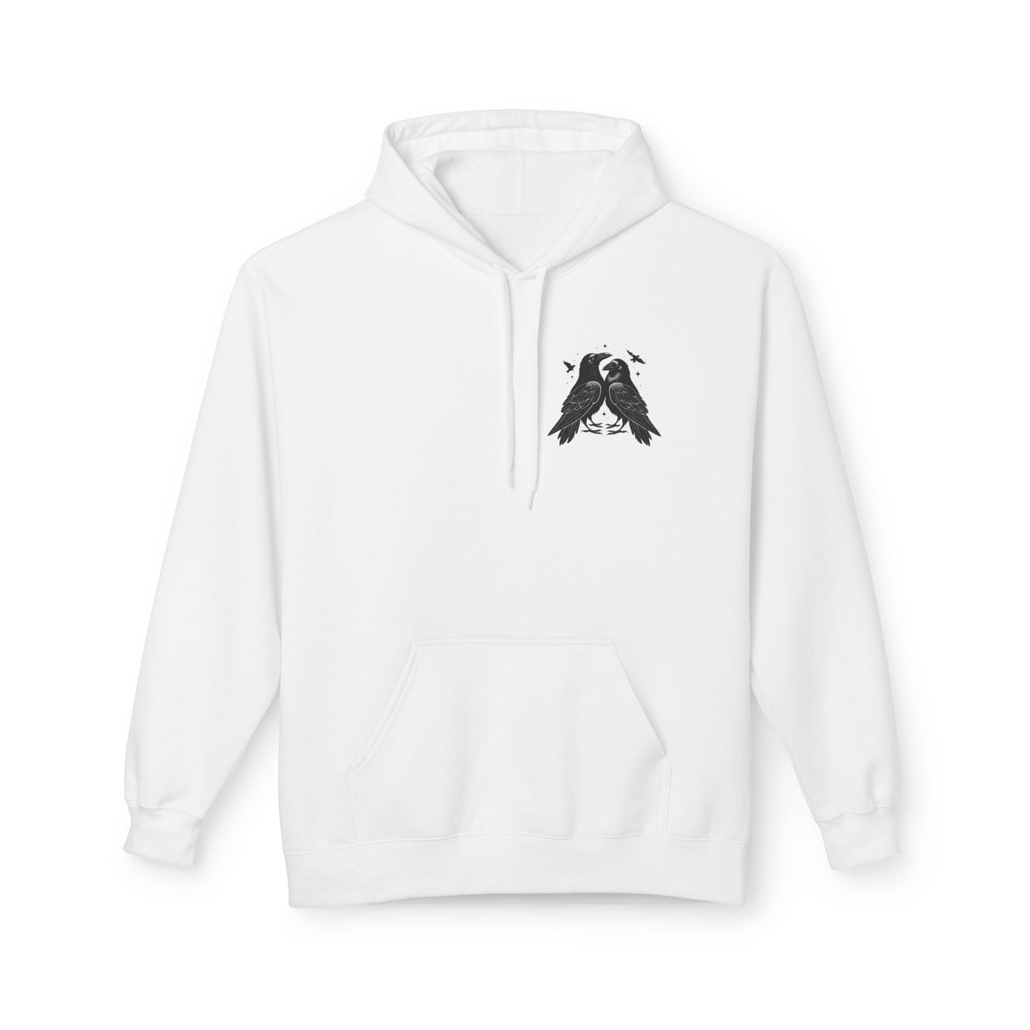 Raven Love Unisex Fleece Pullover