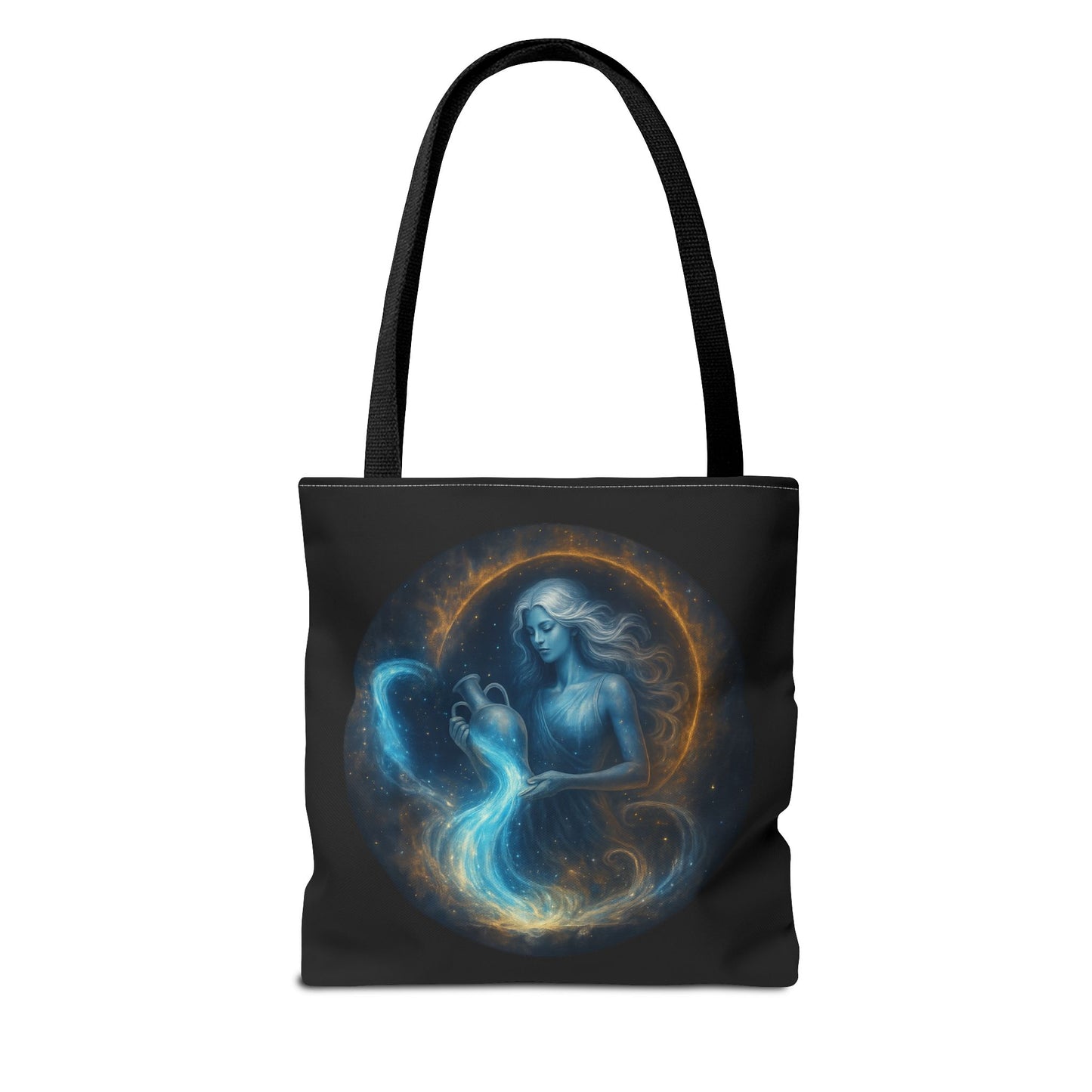 Aquarius Zodiac Tote Bag