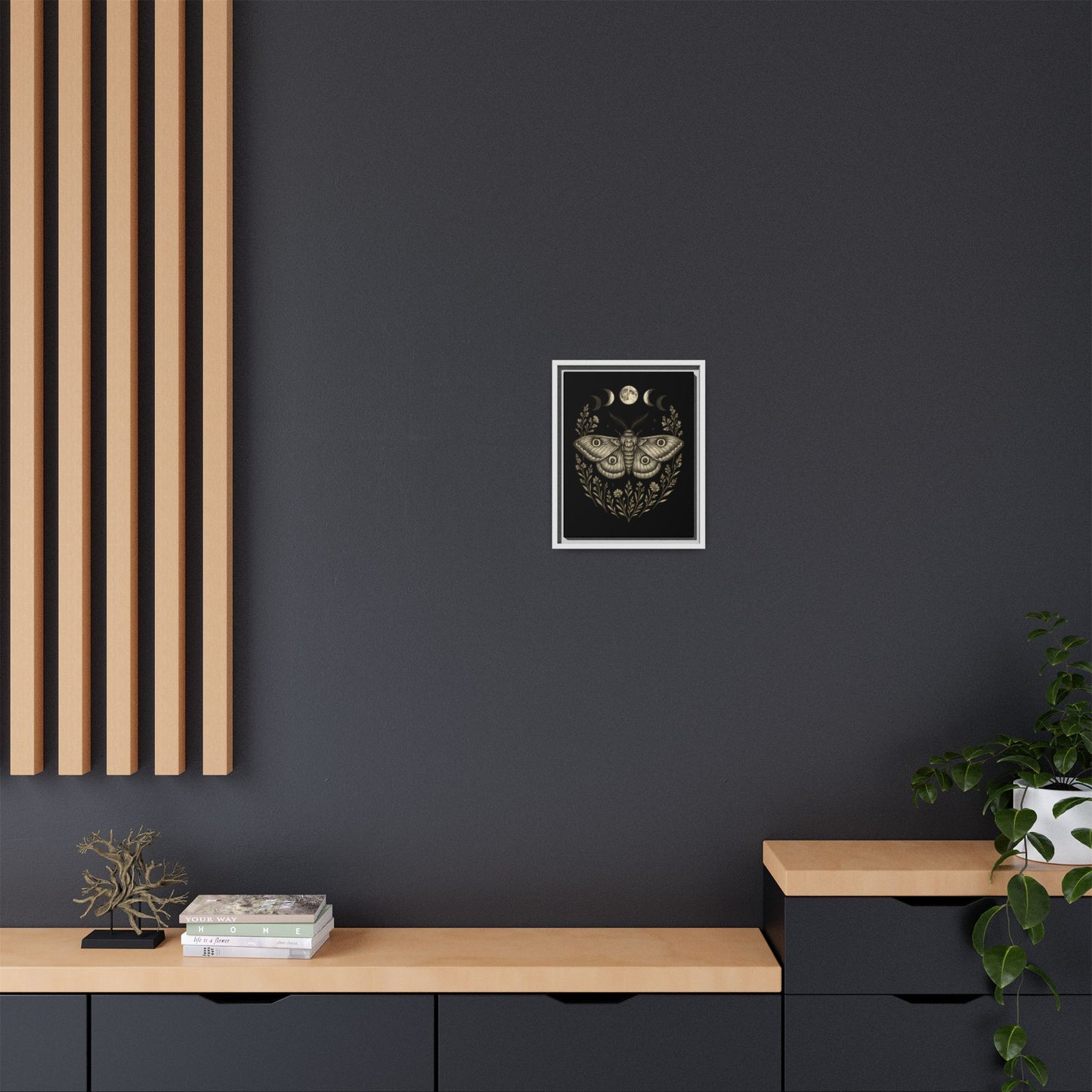 Bohemian Moth Wall Art