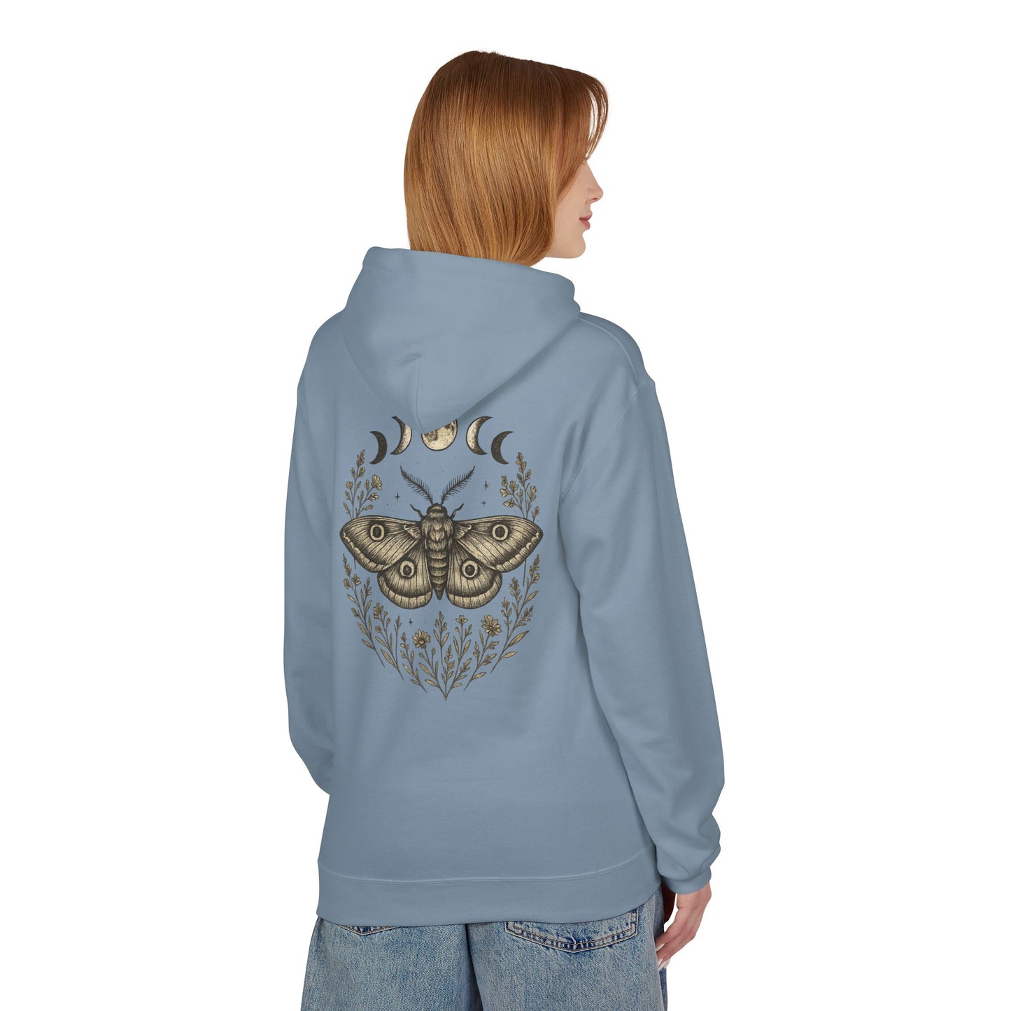 Mystical Moth Hoodie Unisex