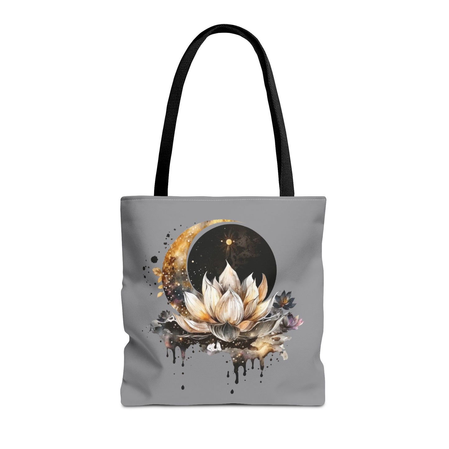 Moon Lotus Tote Bag