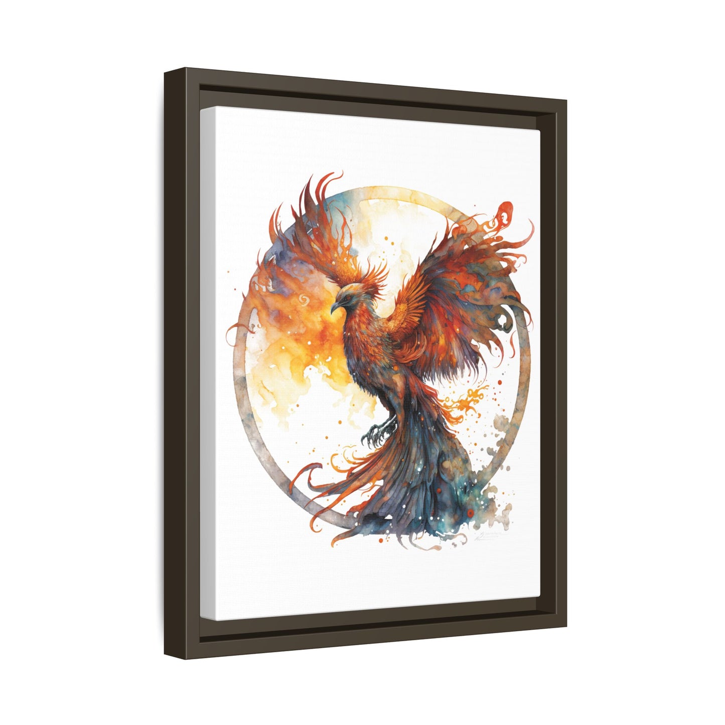 Vibrant Phoenix Art Print 11x14