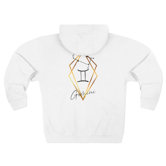 Gemini Unisex Zip Hoodie