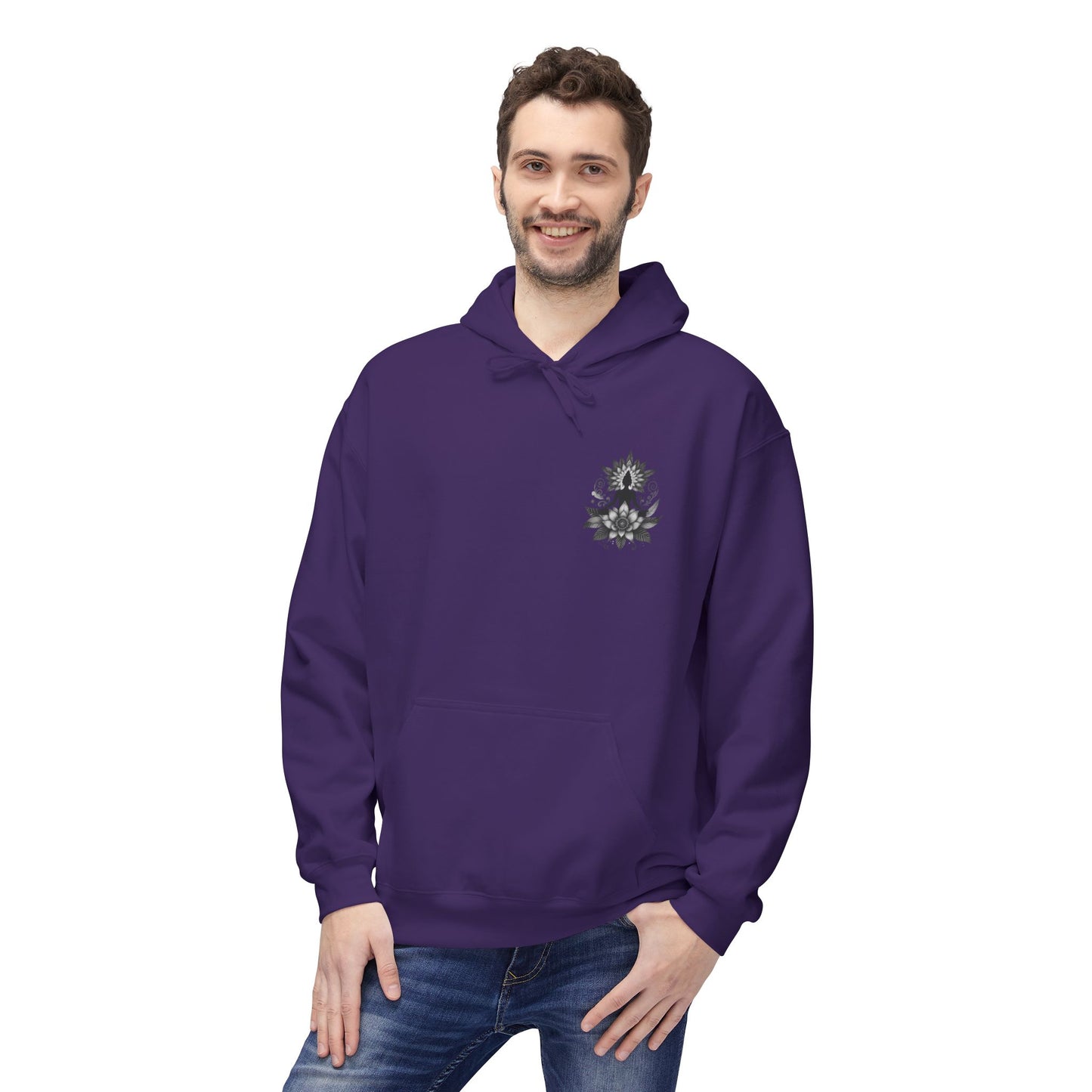 Bohemian Unisex Midweight Fleece Sweatshirt