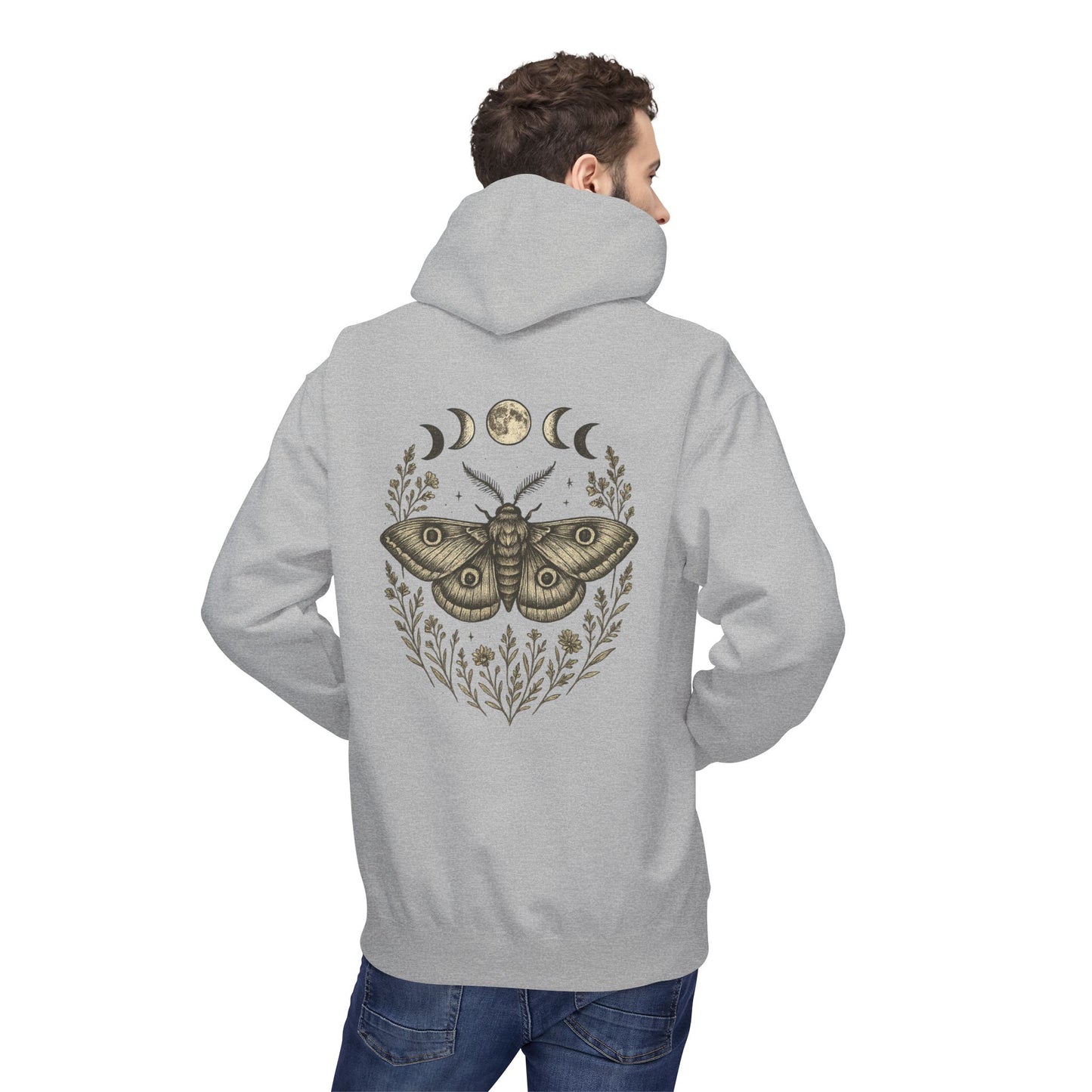 Mystical Moth Hoodie Unisex