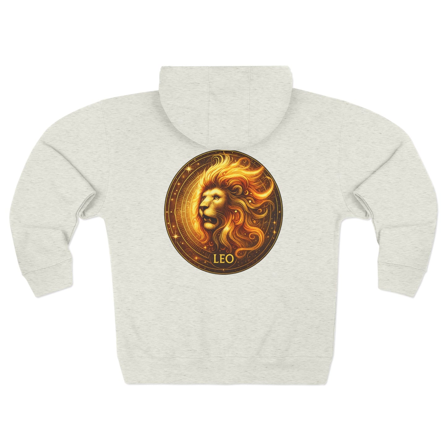 Leo Unisex Zip Hoodie