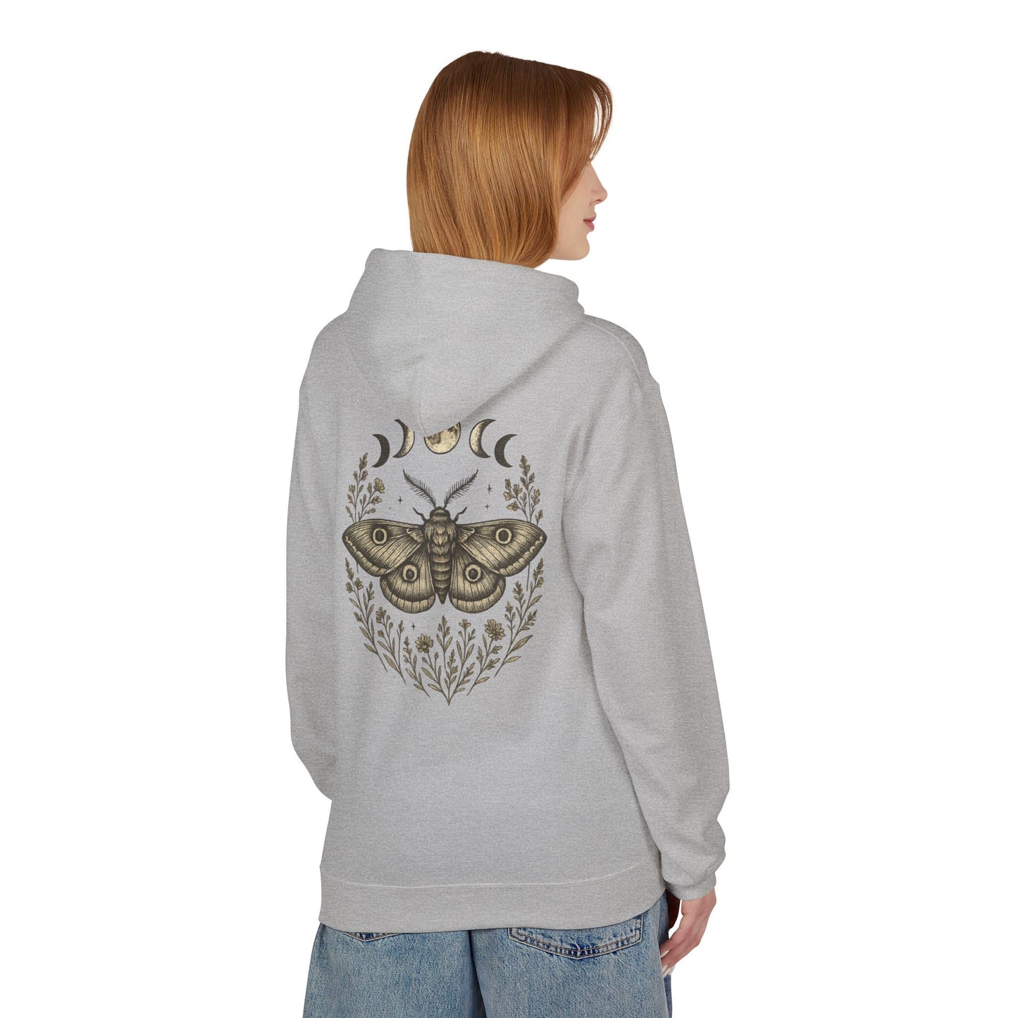 Mystical Moth Hoodie Unisex