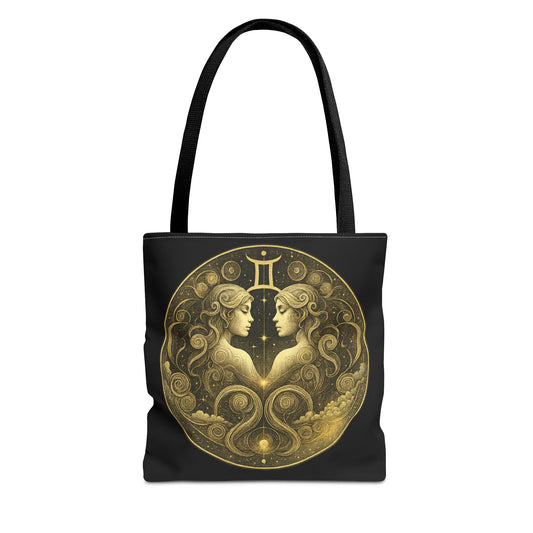 Gemini Zodiac Tote Bag