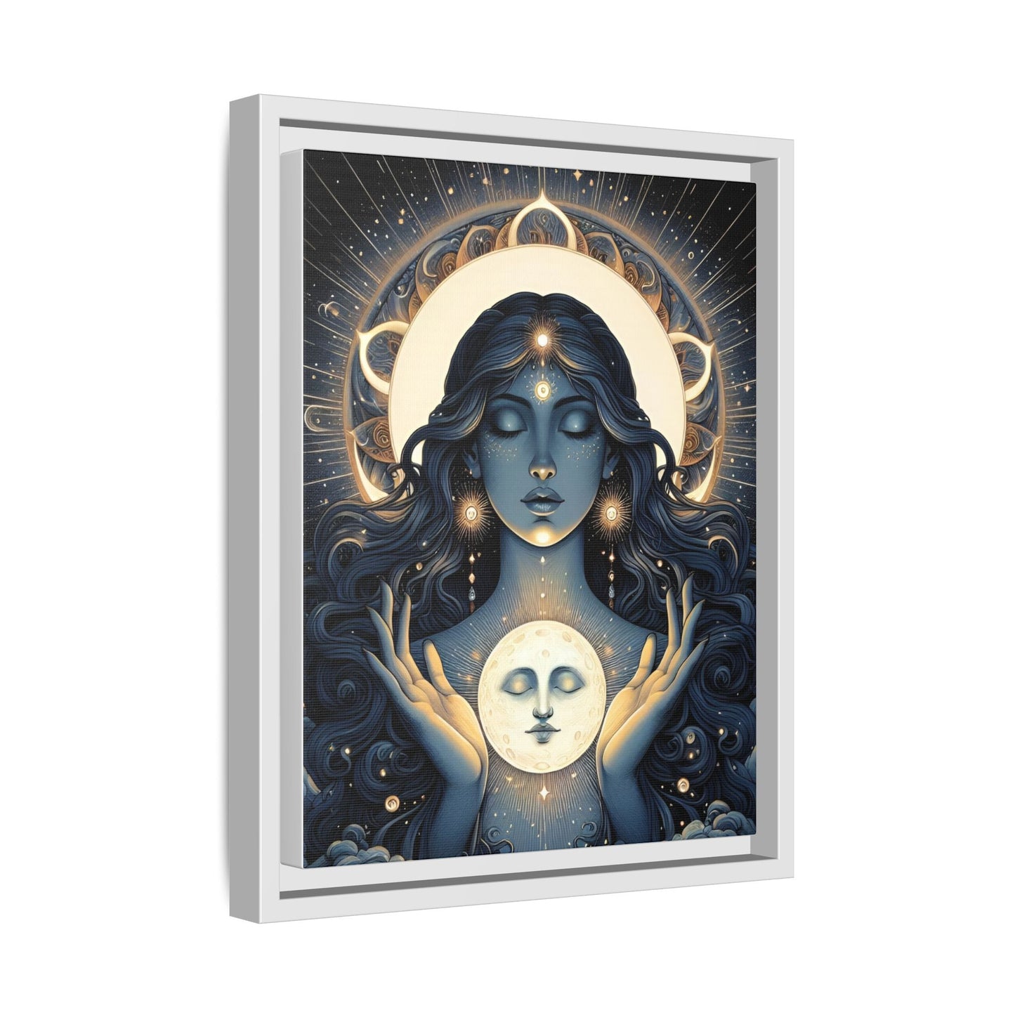 Celestial Goddess Canvas Wall Art 11x14