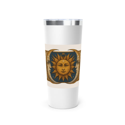 Celestial Sun & Moon Copper Insulated Tumbler