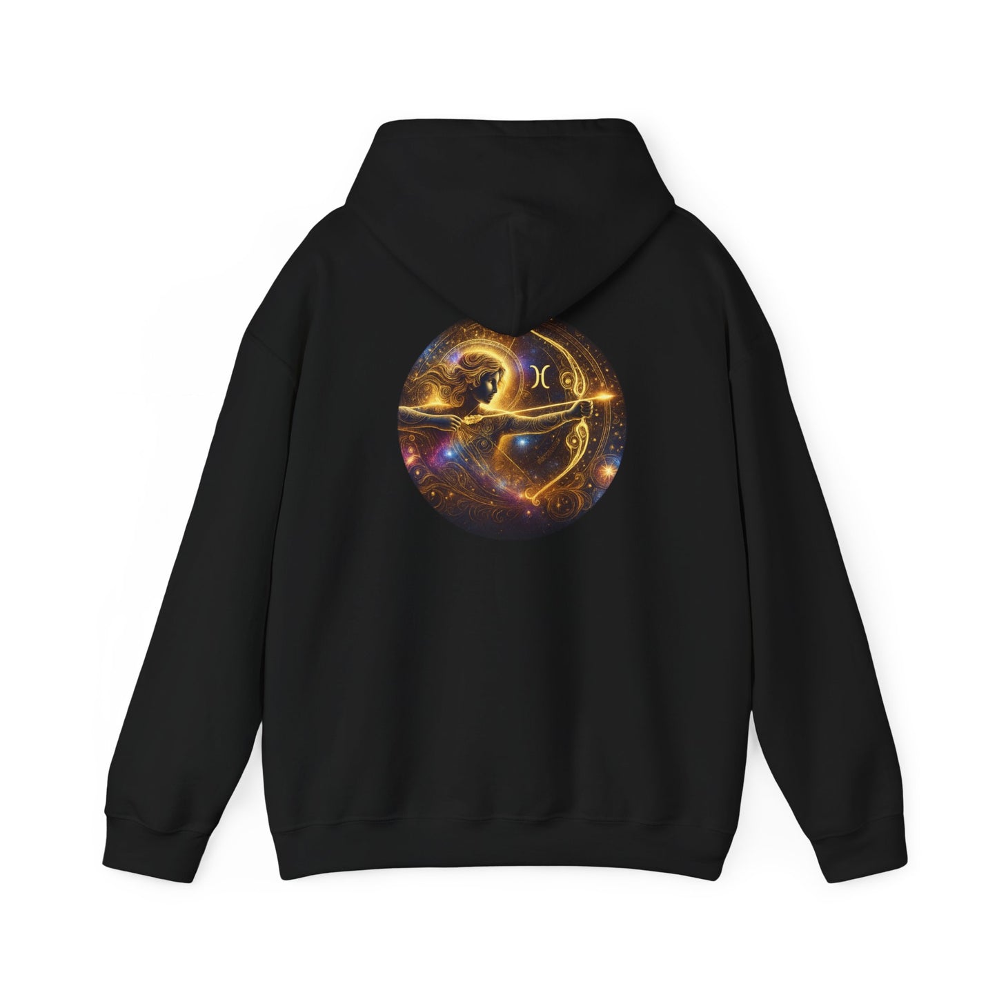 Sagittarius Zodiac Unisex Fleece Hoodie