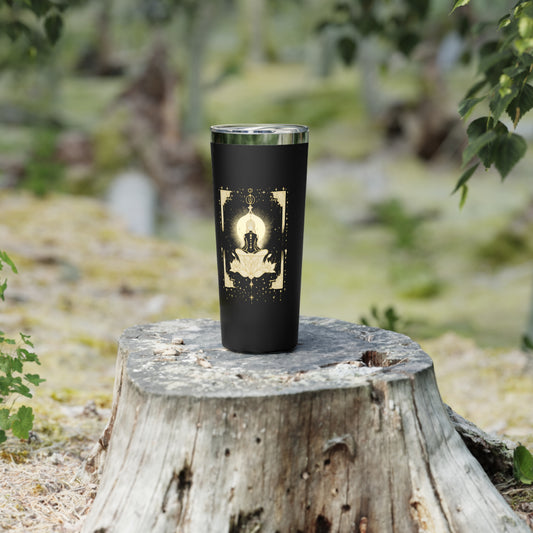 Serene Buddha Copper Vacuum Insulated Tumbler
