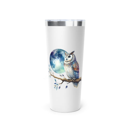 Majestic Owl 22oz. Copper Vacuum Insulated Tumbler