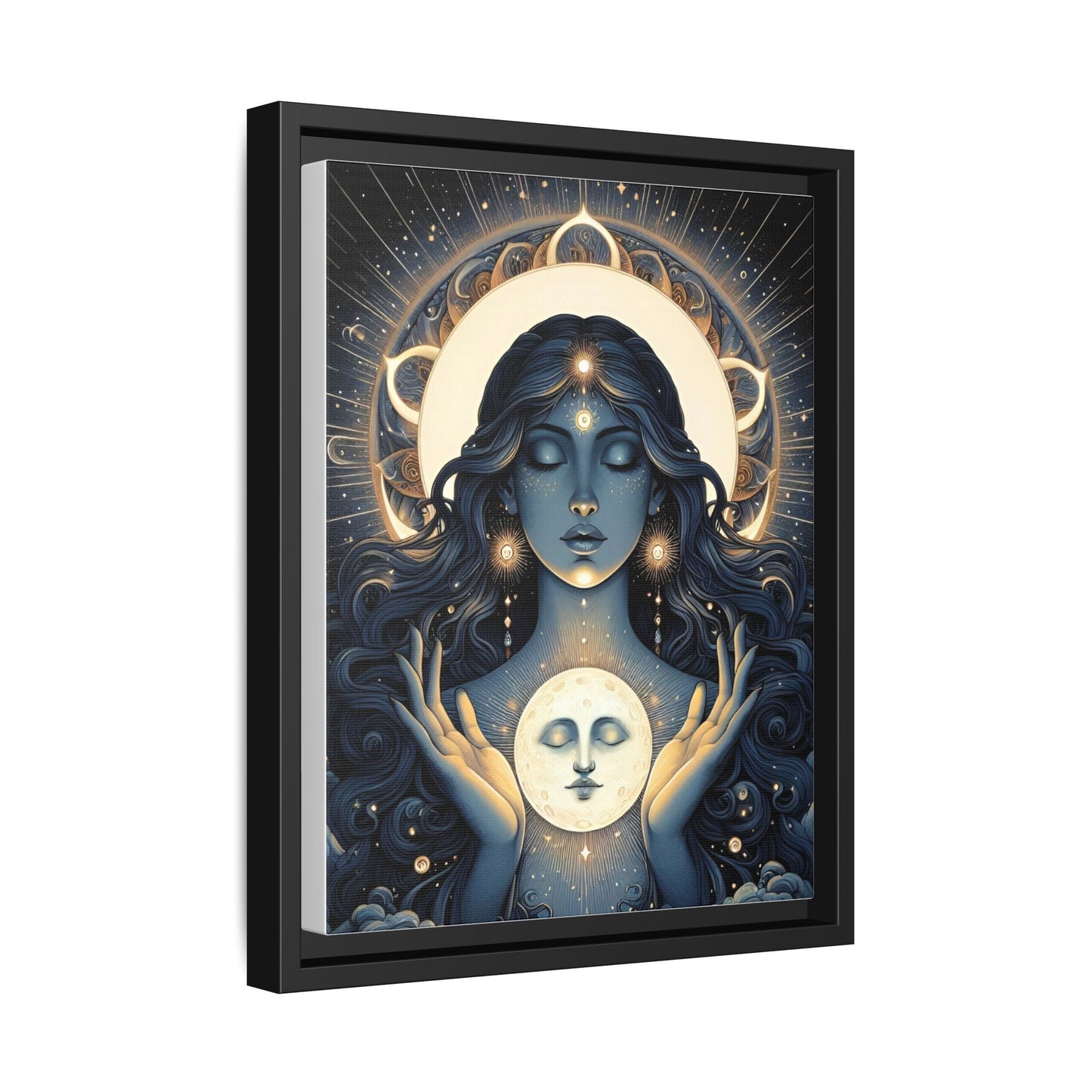 Celestial Goddess Canvas Wall Art 11x14