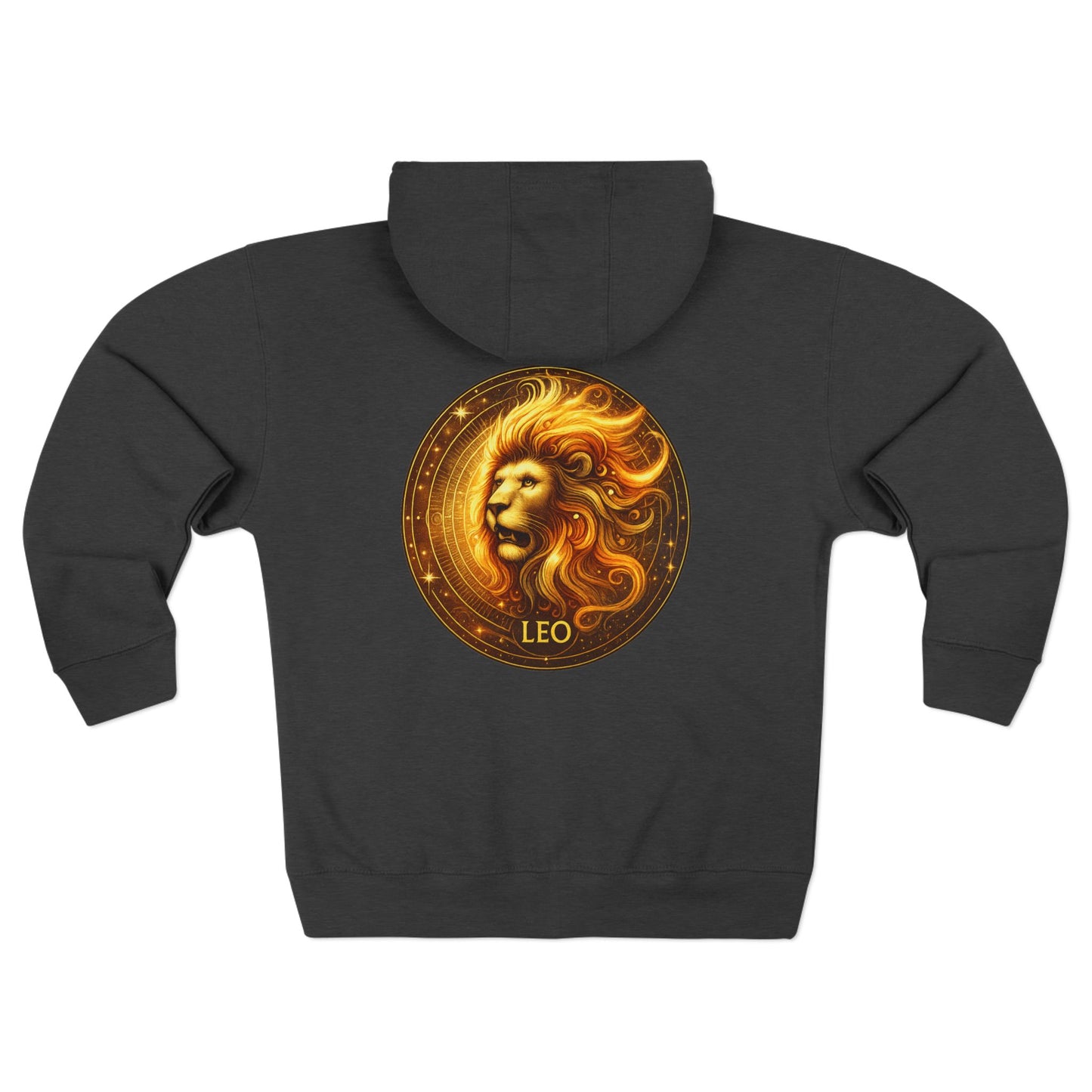 Leo Unisex Zip Hoodie
