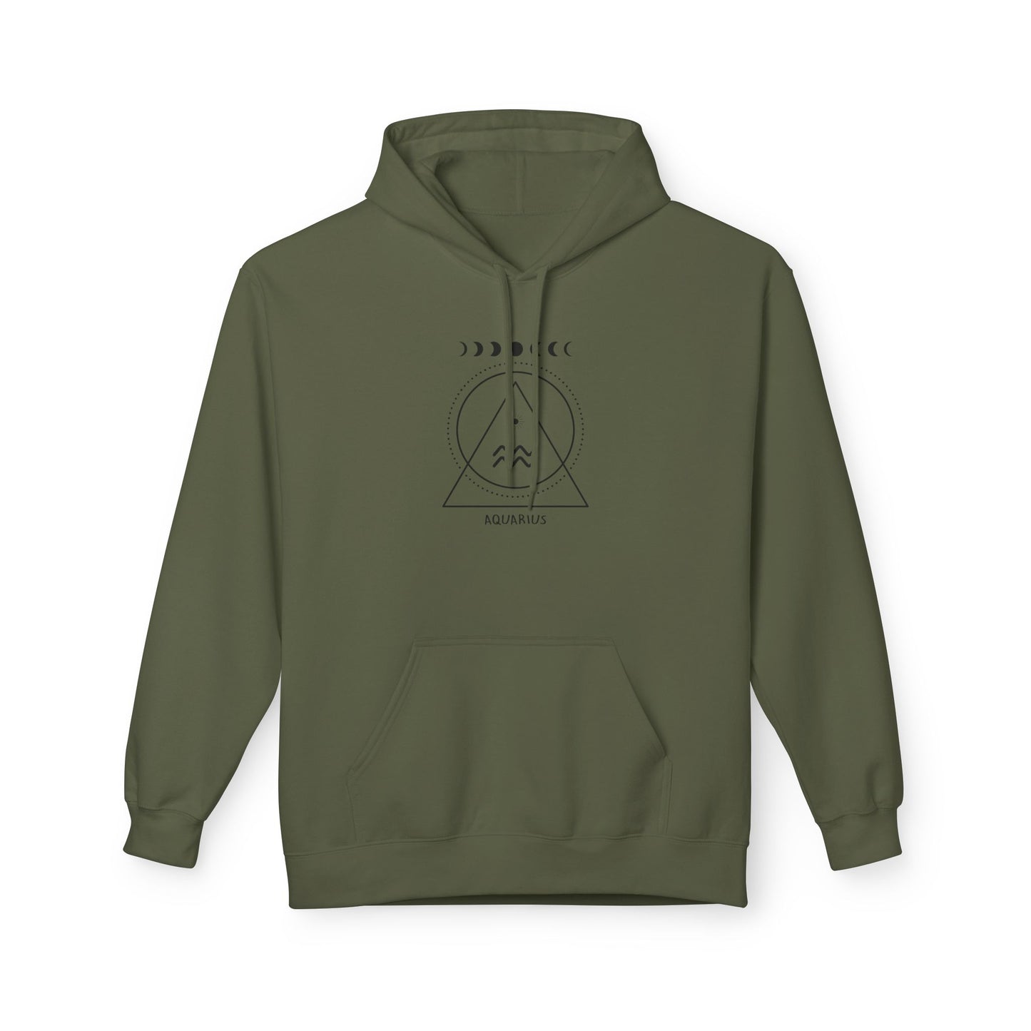 Aquarius Unisex Fleece Hoodie