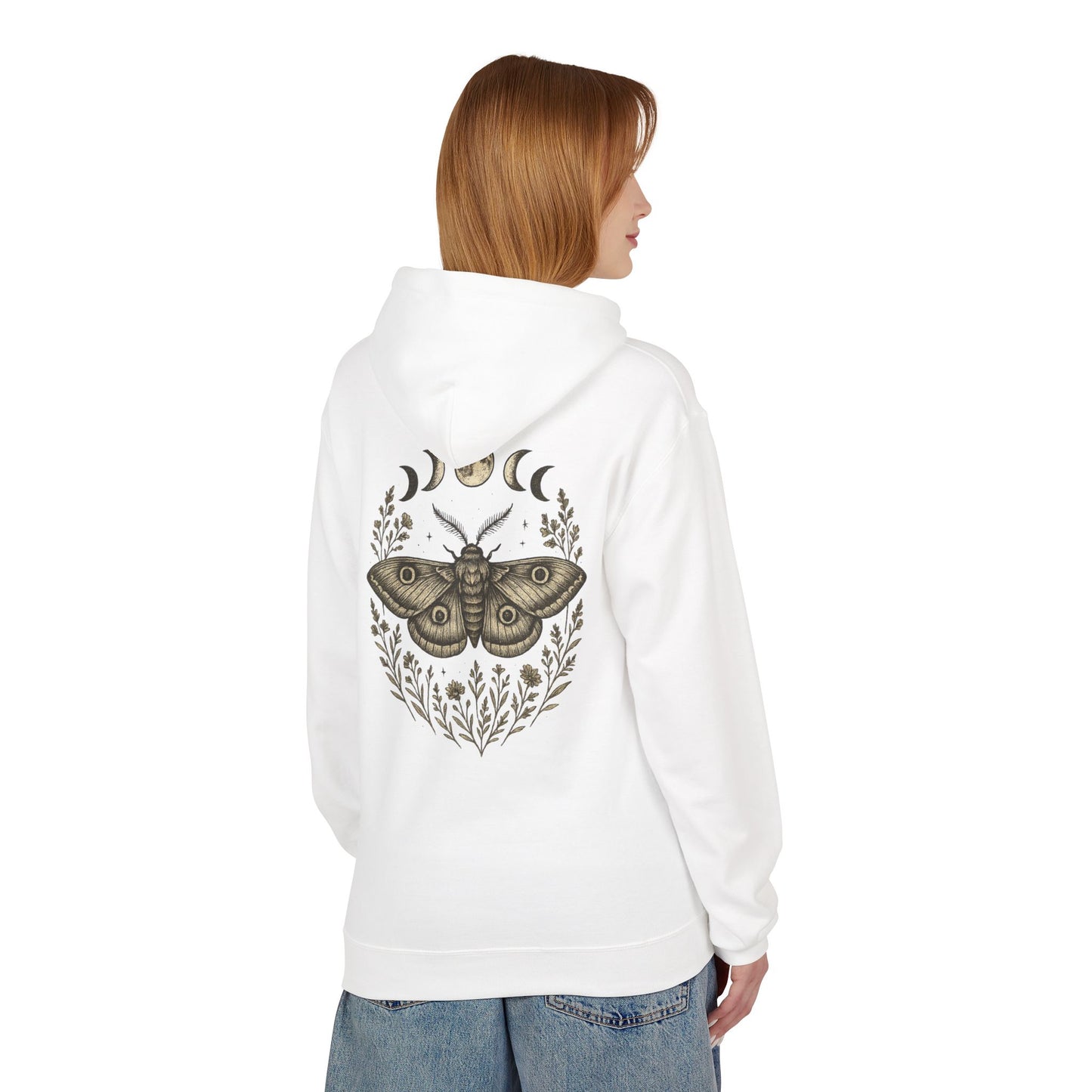 Mystical Moth Hoodie Unisex