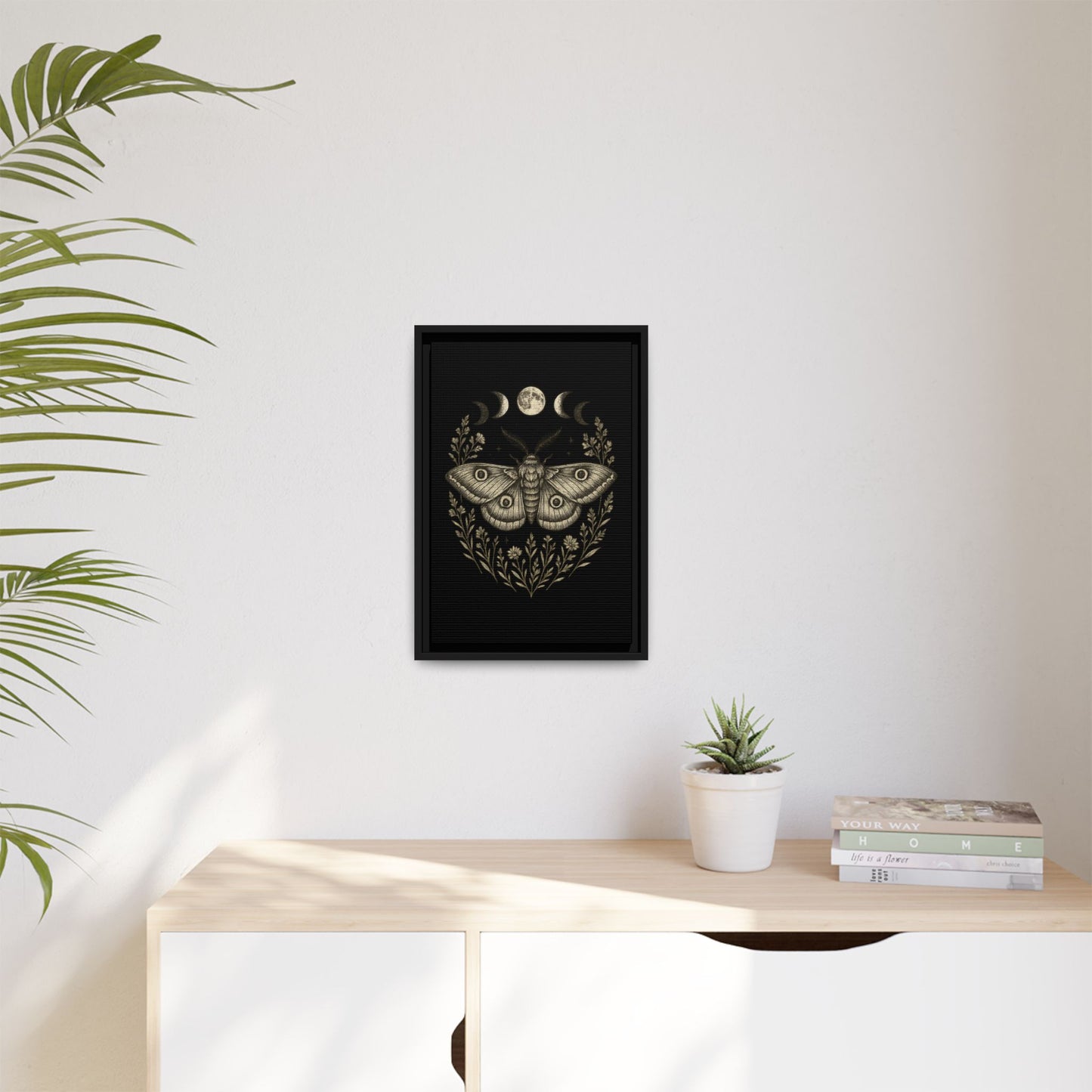 Bohemian Moth Wall Art