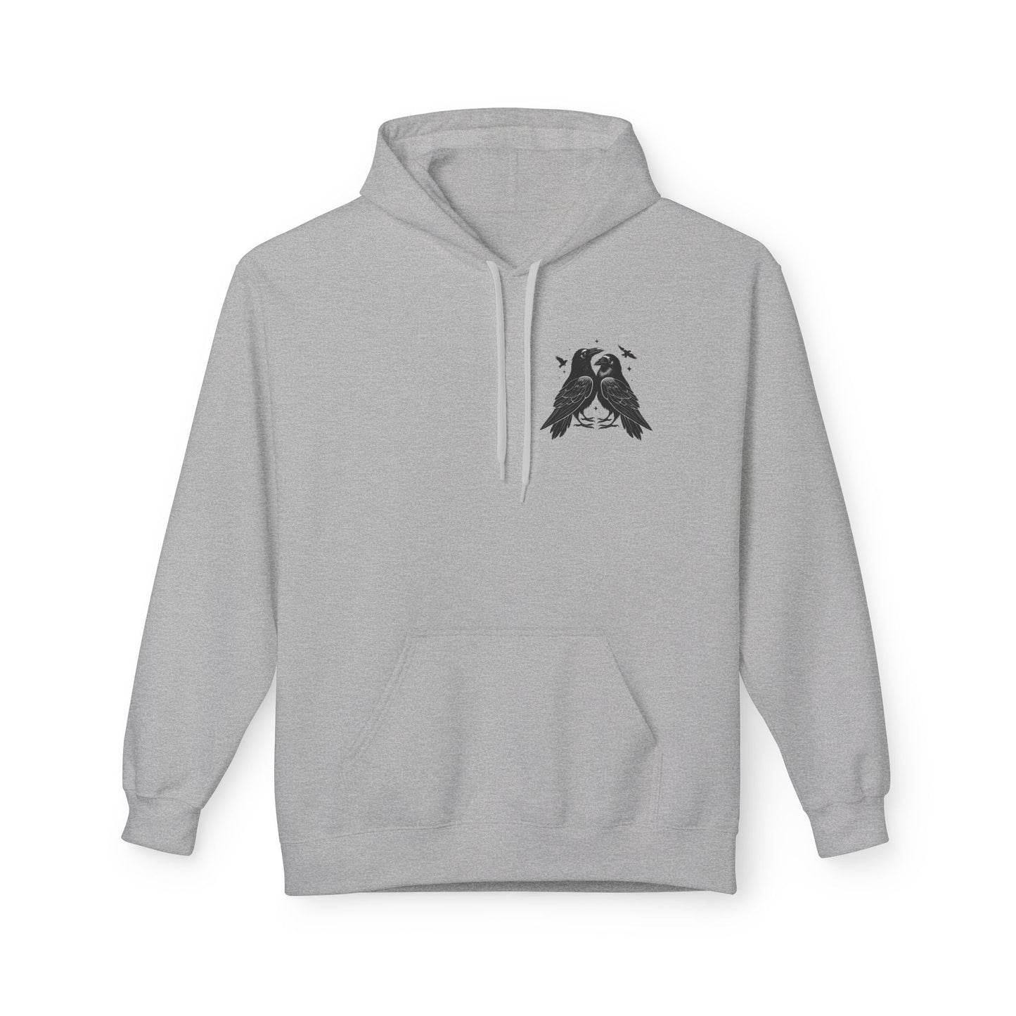 Raven Love Unisex Fleece Pullover