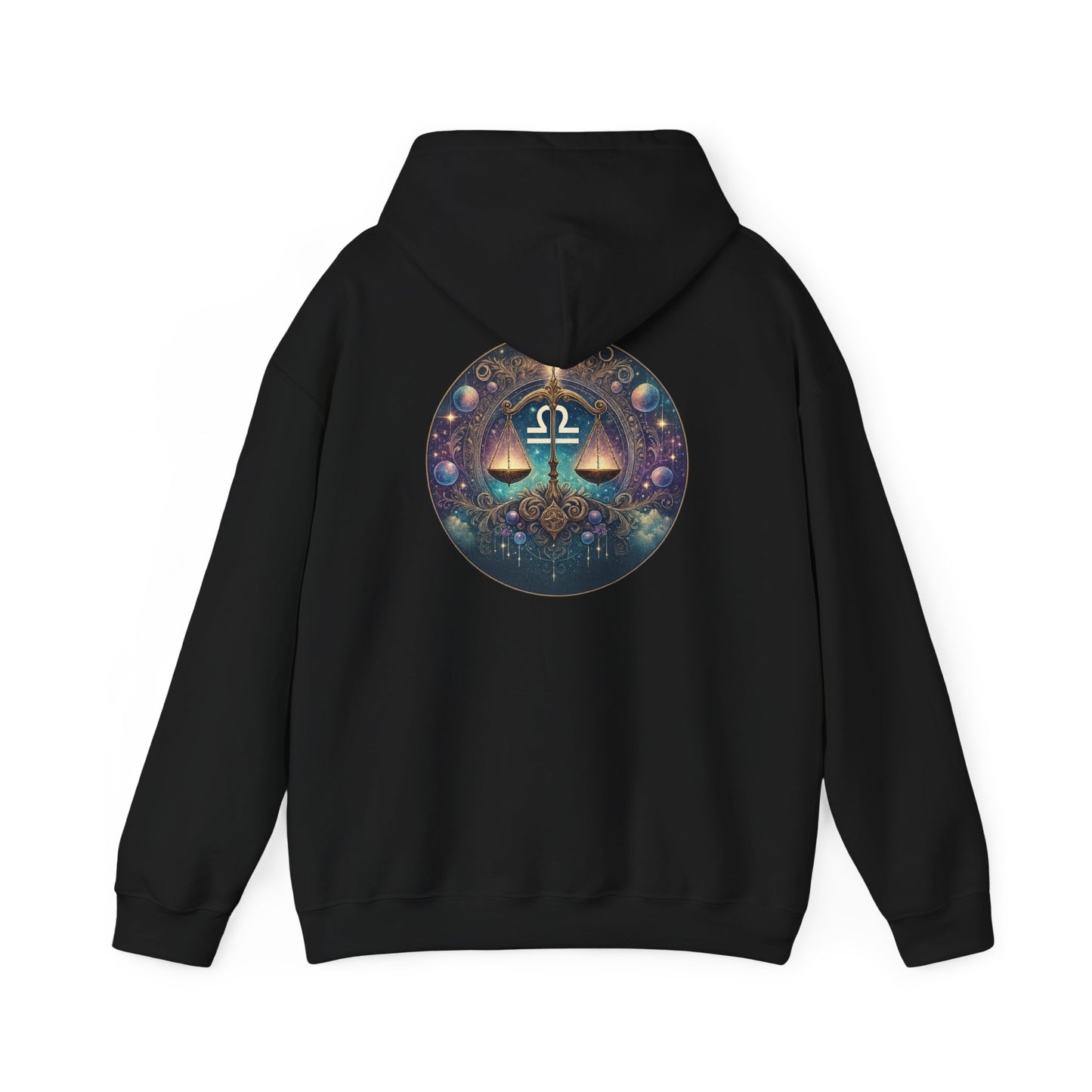 Libra Zodiac Unisex Fleece Hoodie