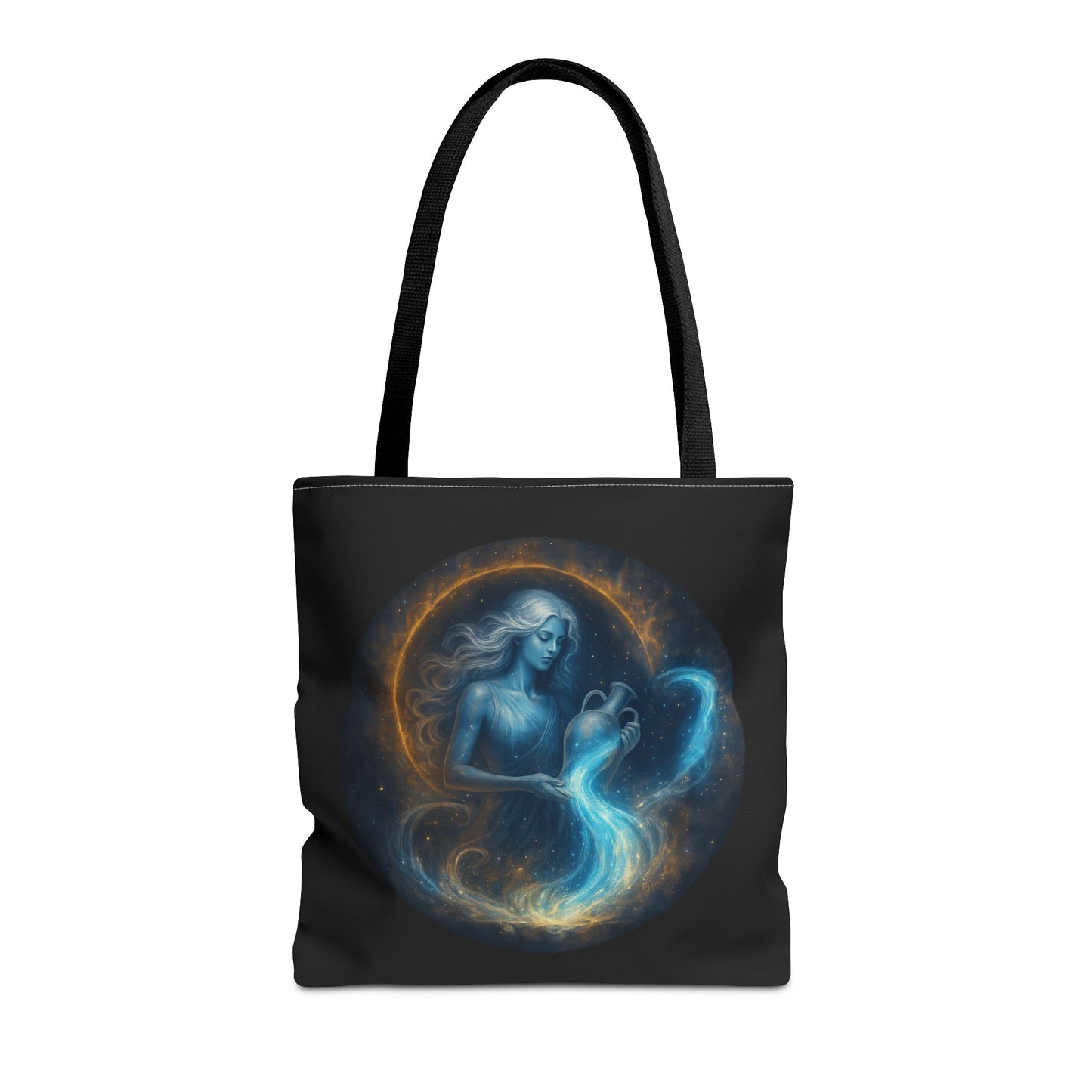 Aquarius Zodiac Tote Bag