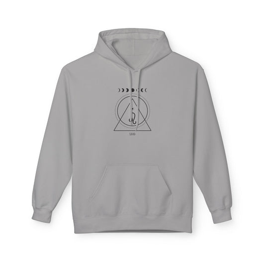 Leo Unisex Fleece Hoodie