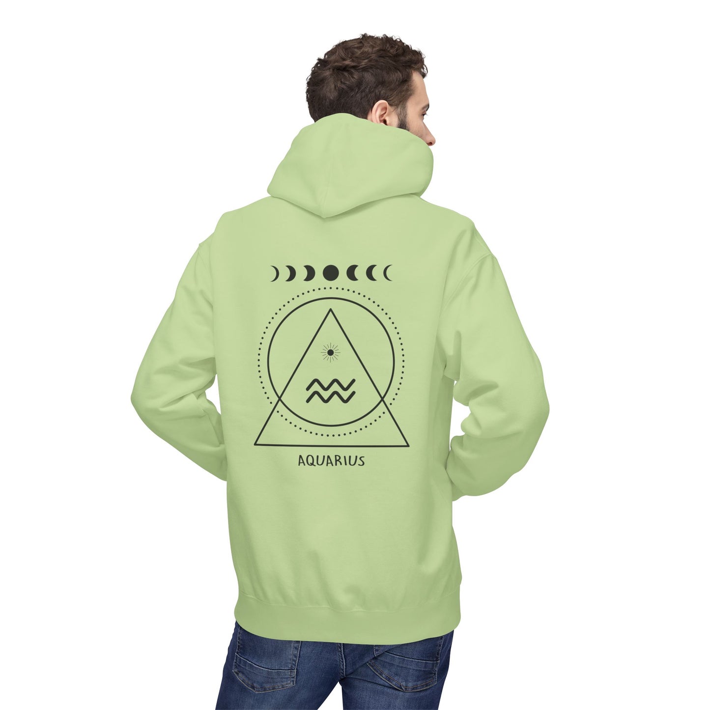 Aquarius Unisex Fleece Hoodie