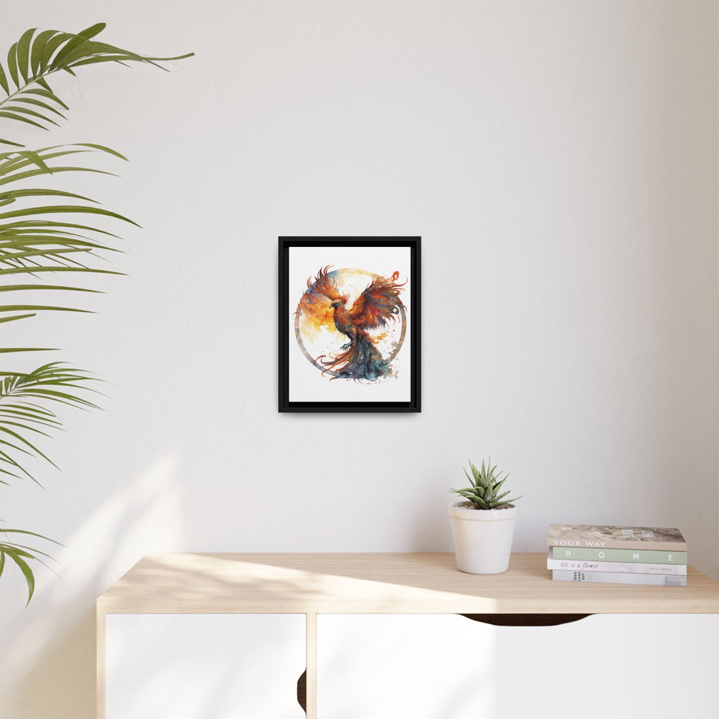 Vibrant Phoenix Art Print 11x14