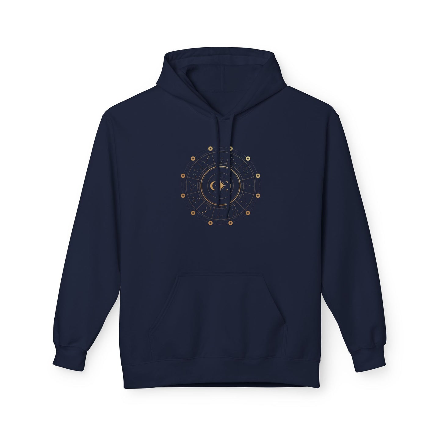 Celestial Glow  Unisex Midweight Softstyle Fleece Hood