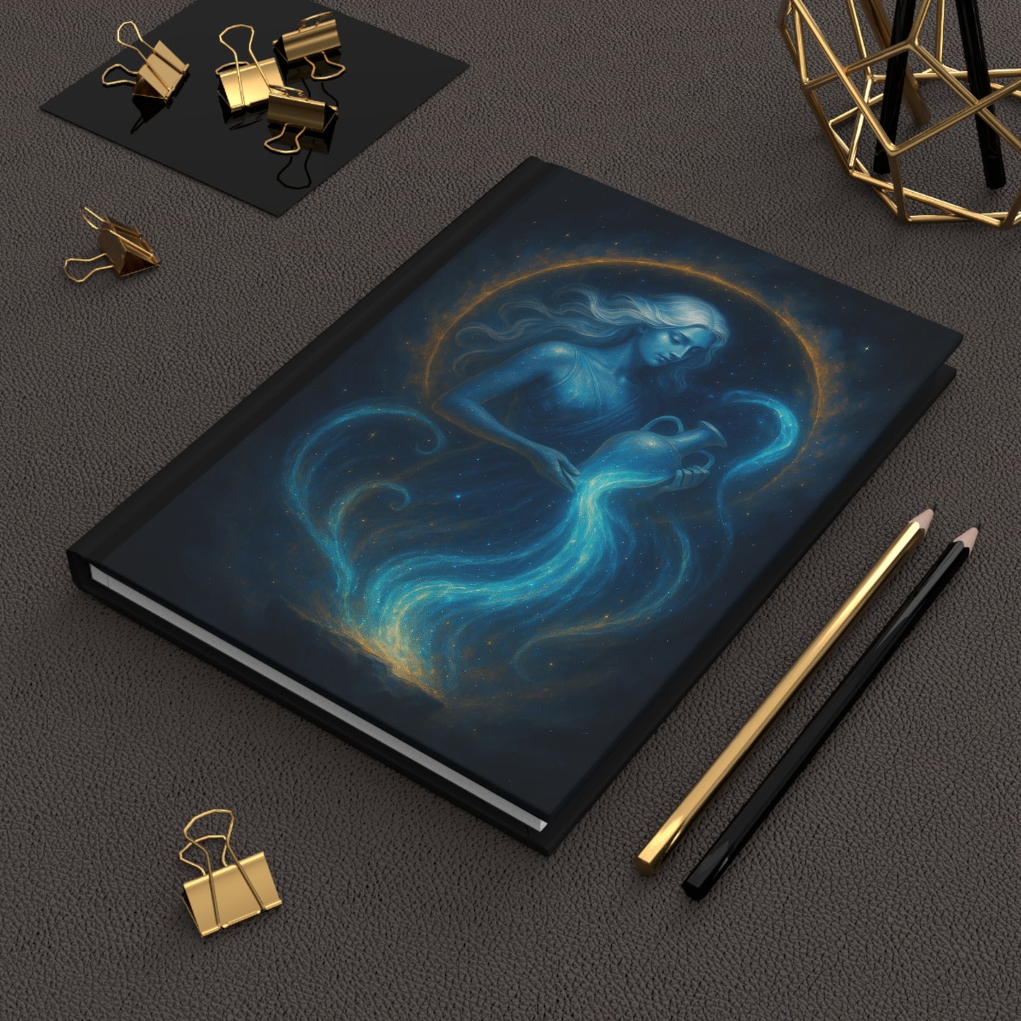 Aquarius Hardcover Journal