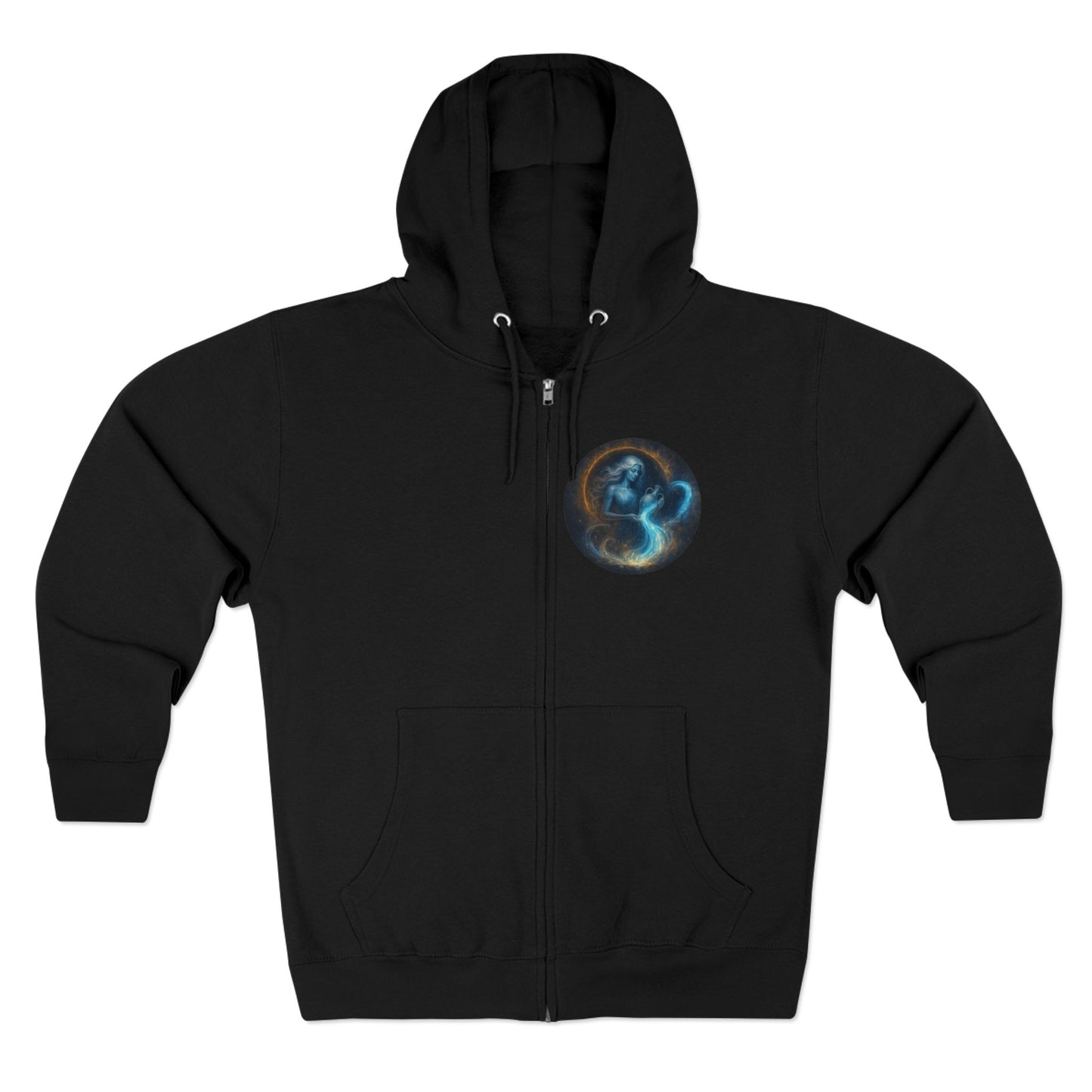 Aquarius Unisex Zip Hoodie