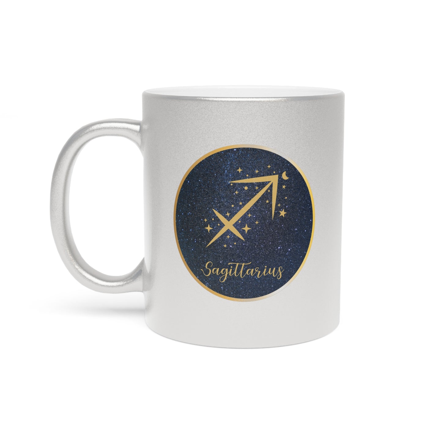 Sagittarius 11oz Metallic Mug