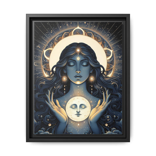 Celestial Goddess Canvas Wall Art 11x14