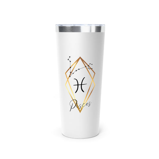 Pisces 22oz Copper Vacuum Insulated Tumbler