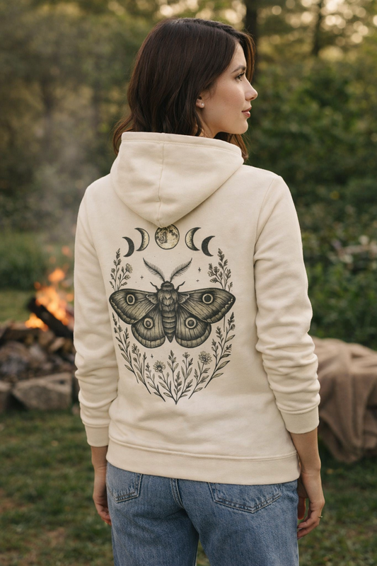 Mystical Moth Hoodie Unisex