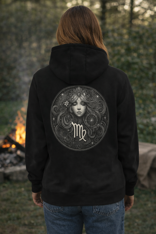 Virgo Unisex Zip Hoodie