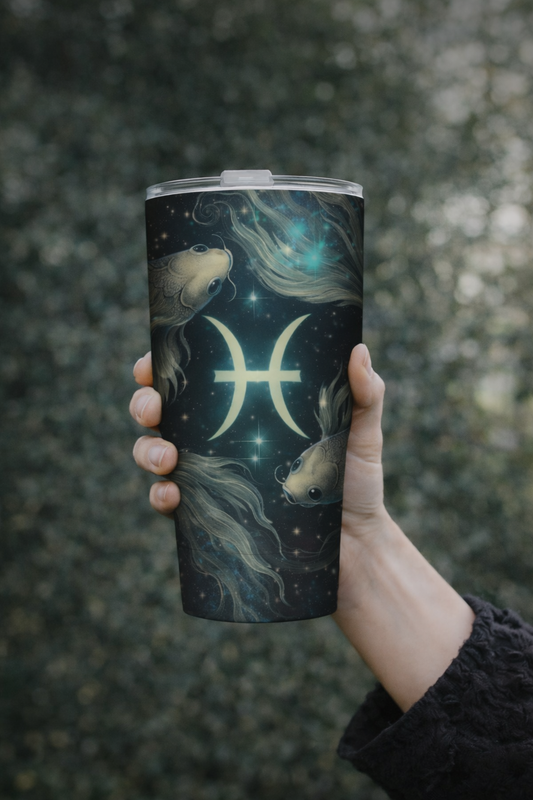 Pisces Celestial 30oz Stainless Steel Custom Tumbler