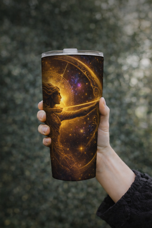 Sagittarius Celestial 30oz Stainless Steel Custom Tumbler