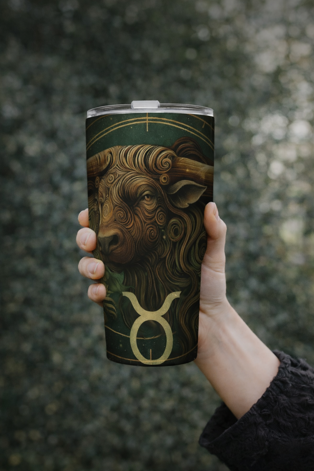 Taurus Celestial 30oz Stainless Steel Custom Tumbler