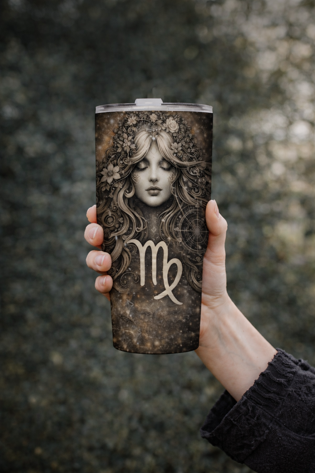 Virgo Celestial 30oz Stainless Steel Custom Tumbler