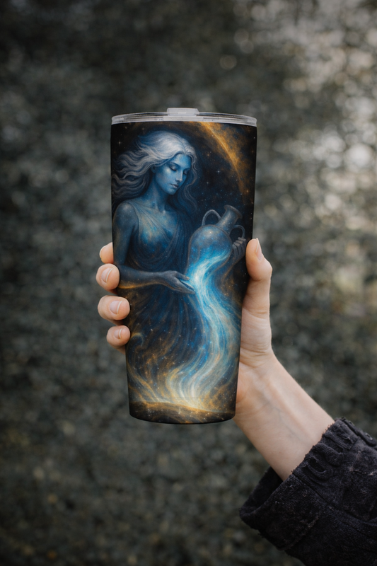 Aquarius Celestial 30oz Stainless Steel Custom Tumbler