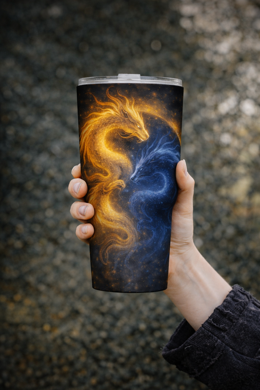 Gemini Celestial 30oz Stainless Steel Custom Tumbler