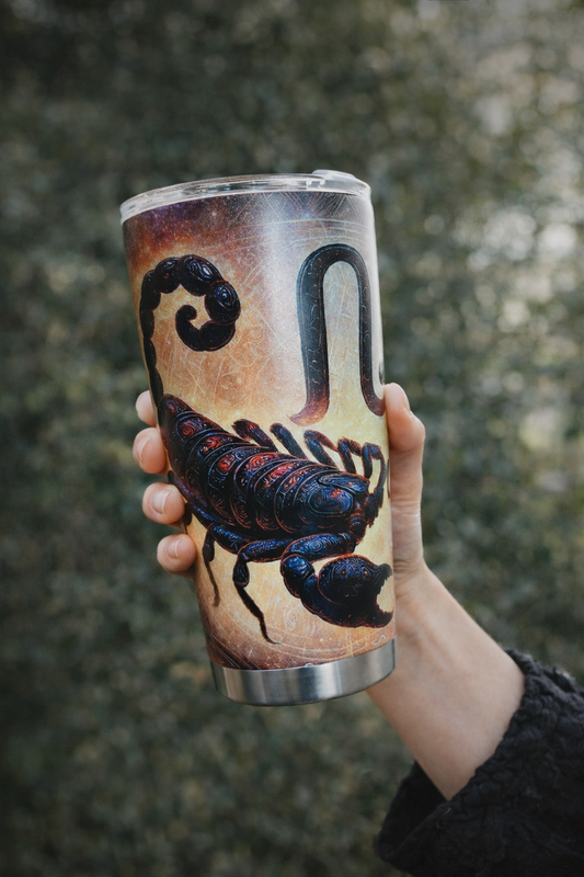 Scorpio Celestial 30oz Stainless Steel Tumbler