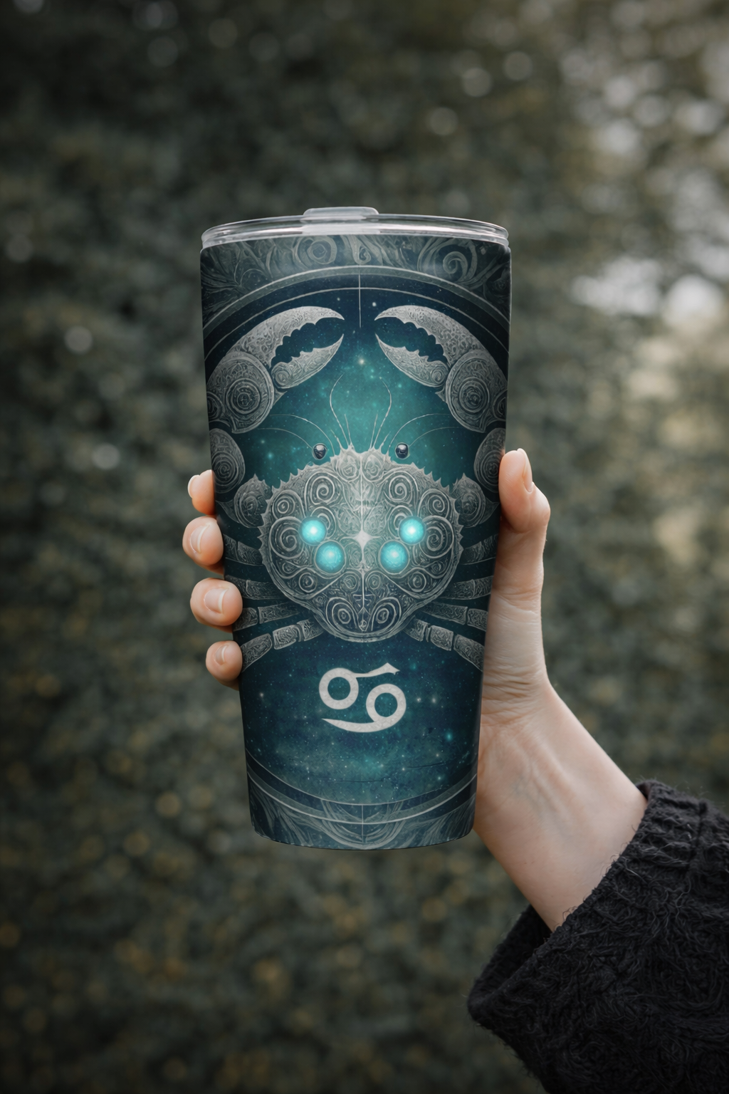Cancer Celestial 30oz Stainless Steel Custom Tumbler