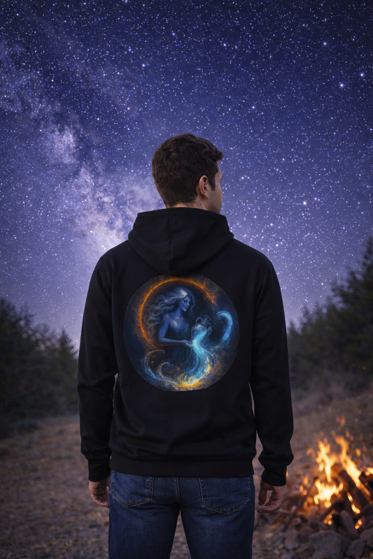 Aquarius Unisex Zip Hoodie