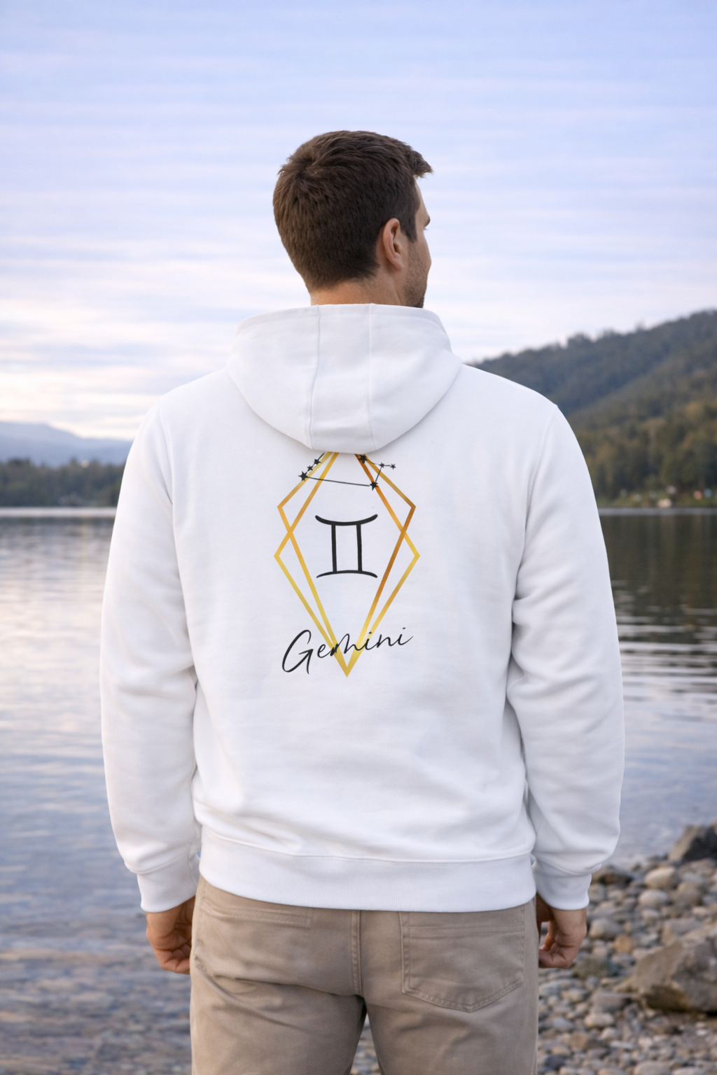 Gemini Unisex Zip Hoodie