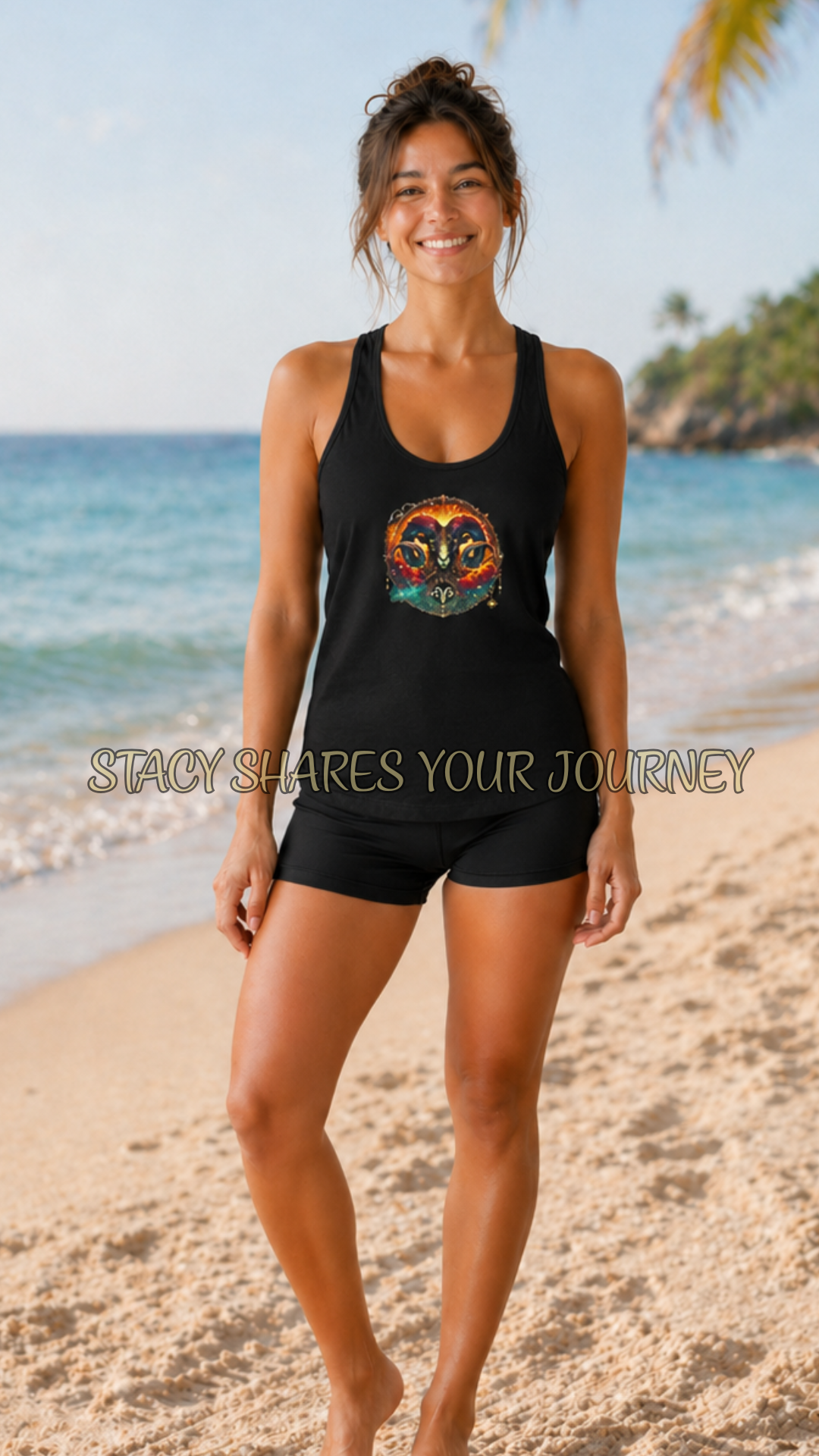 Aries Zodiac Women’s Racerback Tank Top